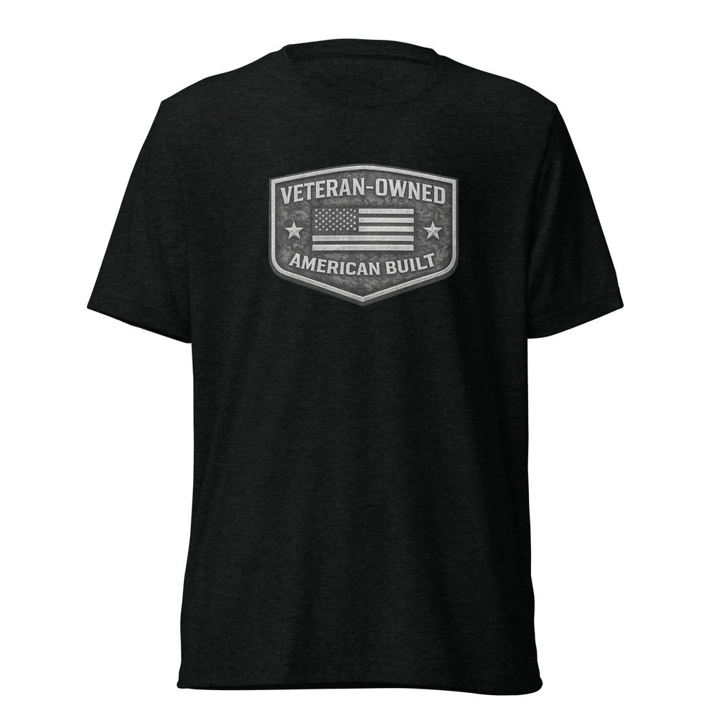Veteran - Owned American Built T-Shirt | Military Shield Design | Elite - Bluegrass Elite Apparel LLC