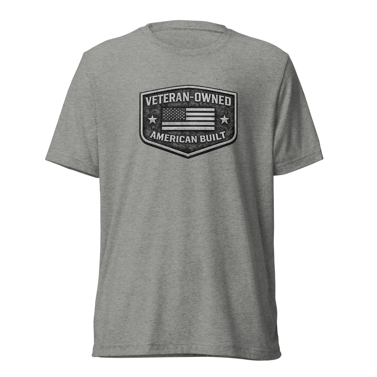 Veteran - Owned American Built T-Shirt | Military Shield Design | Elite - Bluegrass Elite Apparel LLC