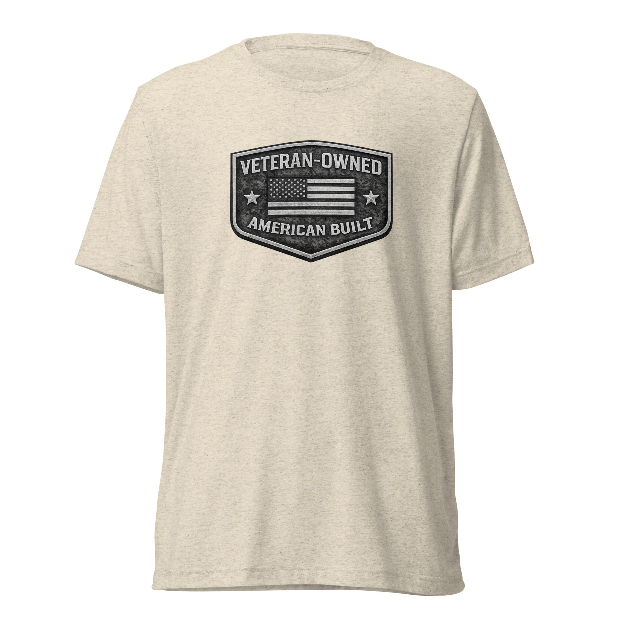 Veteran - Owned American Built T-Shirt | Military Shield Design | Elite - Bluegrass Elite Apparel LLC