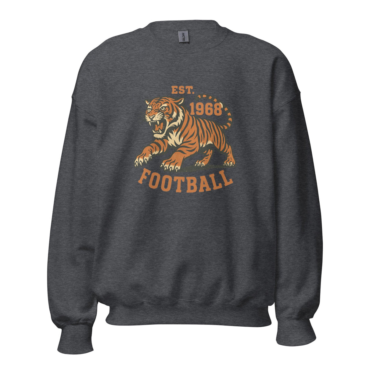 Vintage Tiger Street Pack — Sweatshirt + Crossover Bag - Bluegrass Elite Apparel LLC