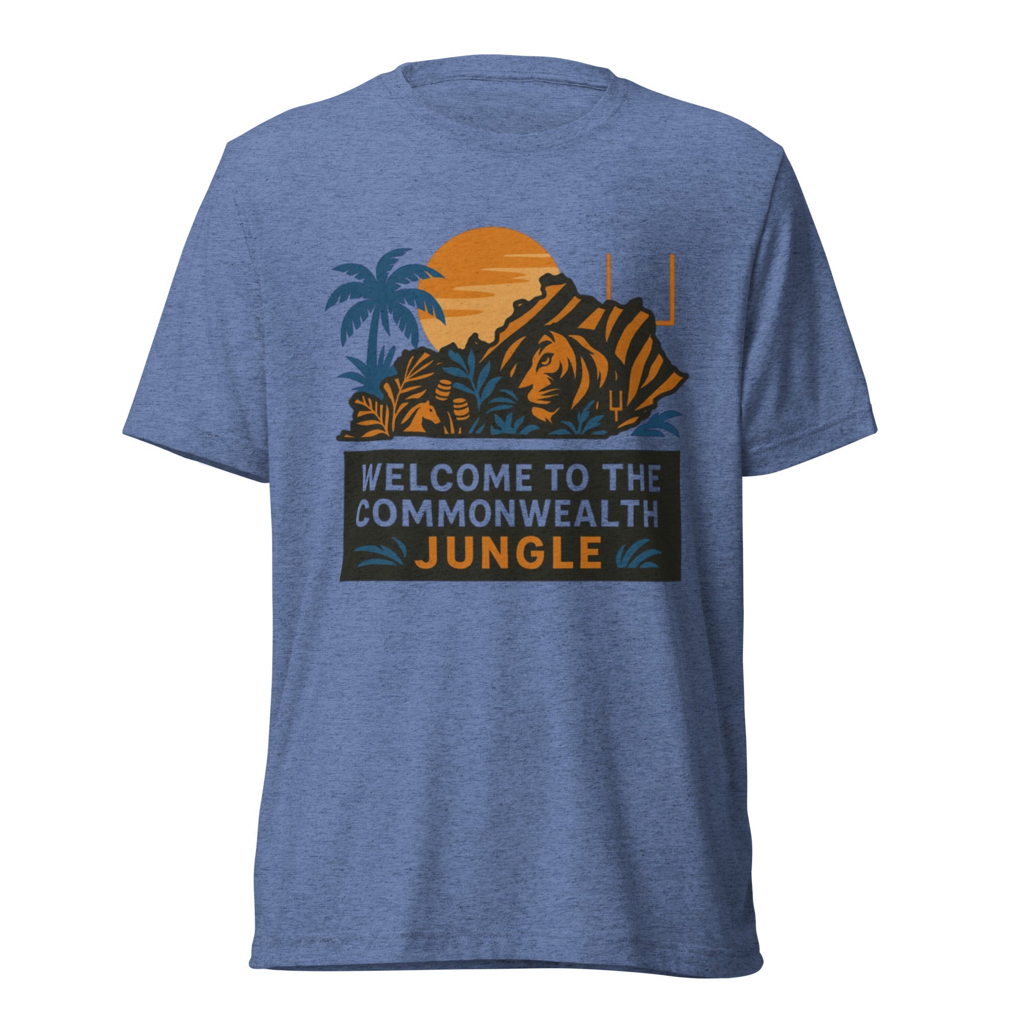 Welcome to the Commonwealth Jungle T-Shirt | Kentucky Football Pride | Elite Tri - Blend - Bluegrass Elite Apparel LLC