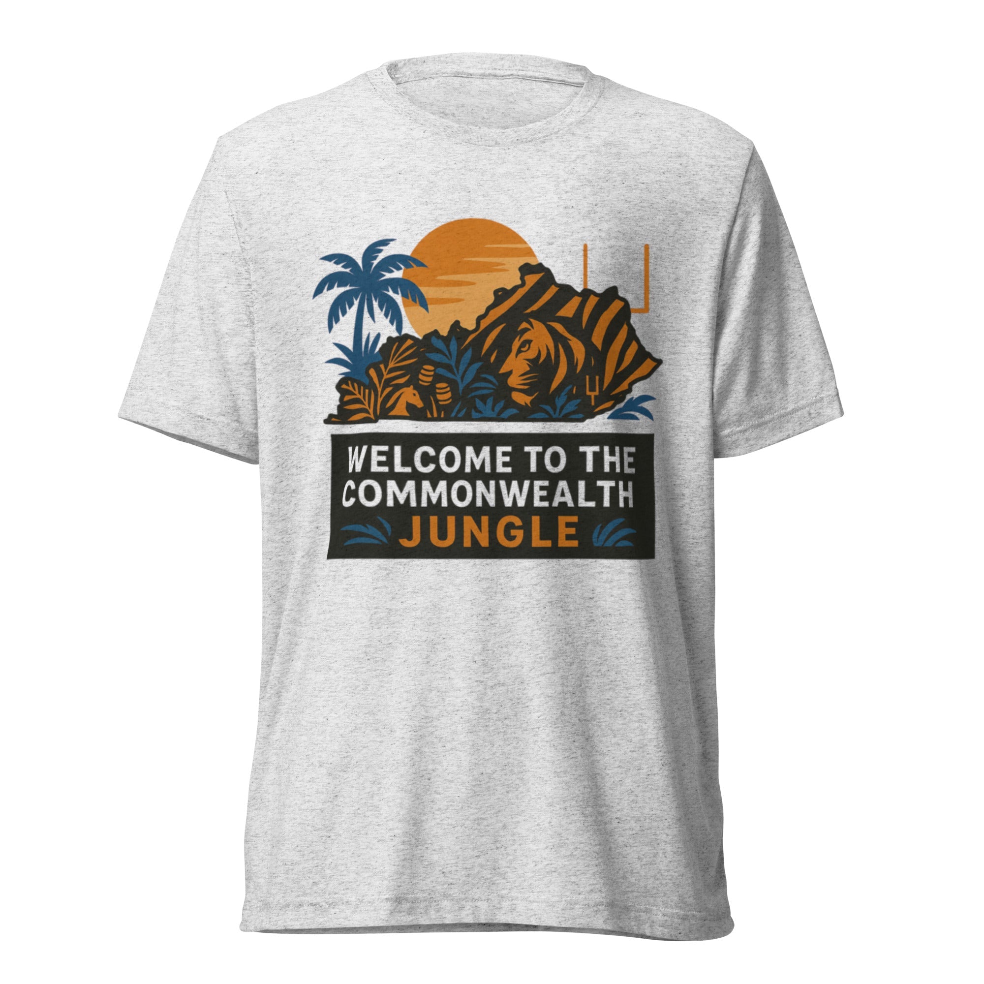 Welcome to the Commonwealth Jungle T-Shirt | Kentucky Football Pride | Elite Tri - Blend - Bluegrass Elite Apparel LLC