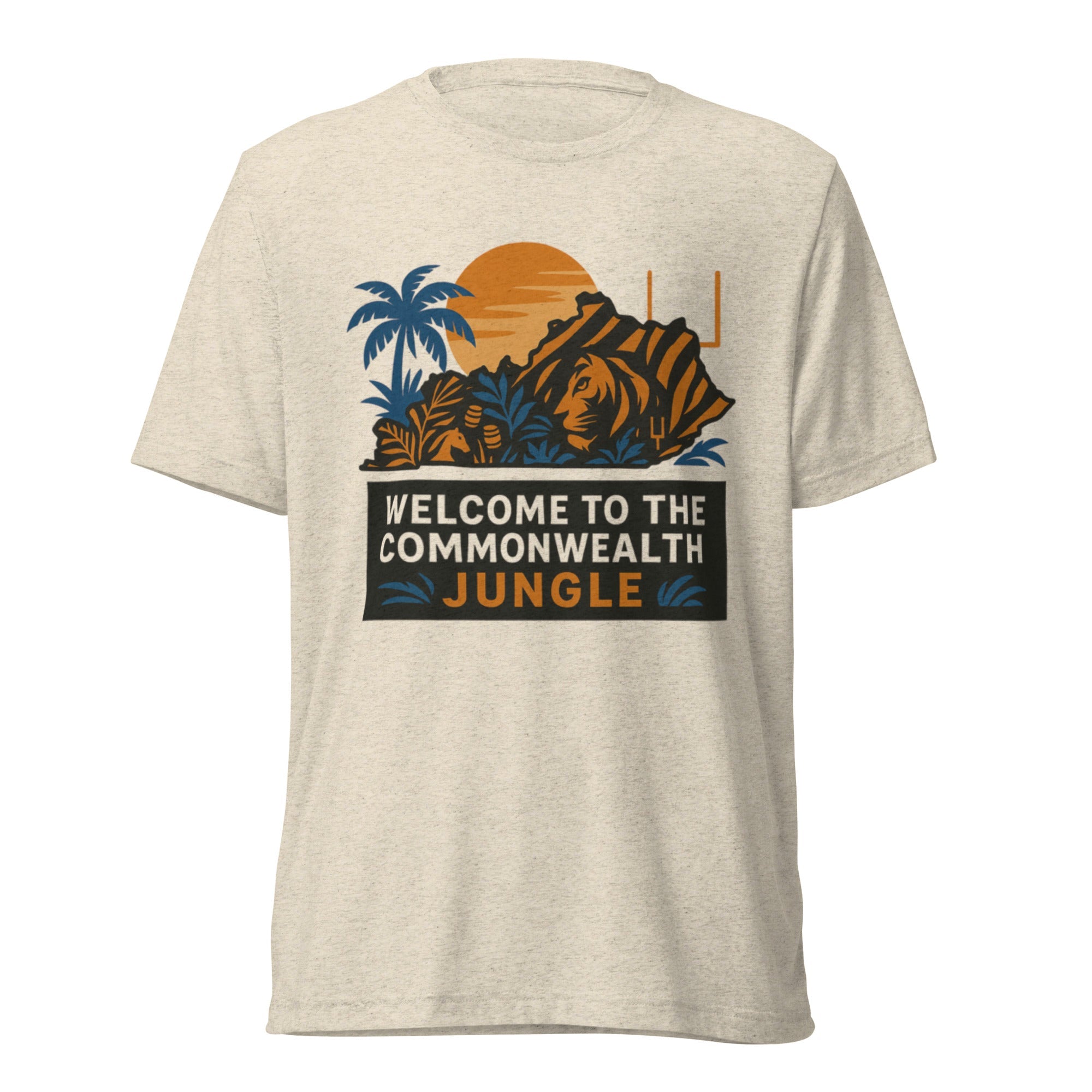 Welcome to the Commonwealth Jungle T-Shirt | Kentucky Football Pride | Elite Tri - Blend - Bluegrass Elite Apparel LLC