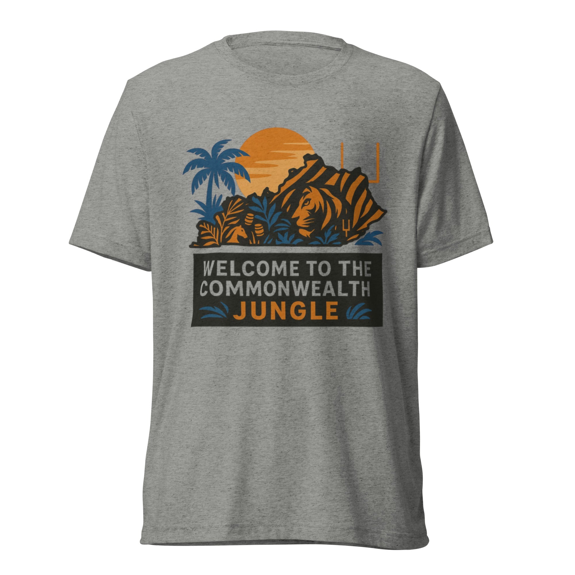 Welcome to the Commonwealth Jungle T-Shirt | Kentucky Football Pride | Elite Tri - Blend - Bluegrass Elite Apparel LLC