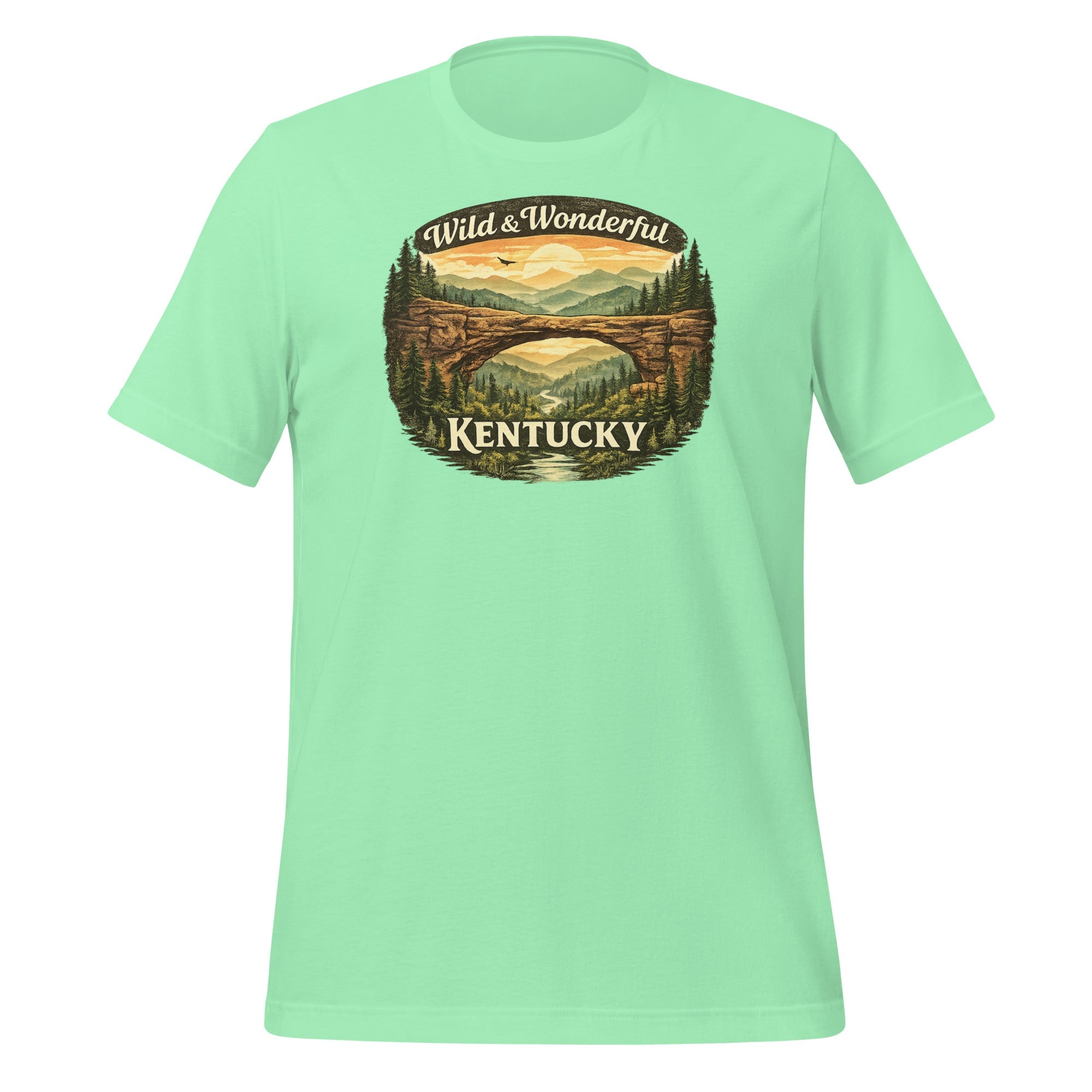 Wild & Wonderful Kentucky T-Shirt | Red River Gorge Arch Design | Classic Cotton - Bluegrass Elite Apparel LLC