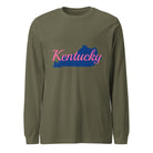 Women’s Kentucky Long Sleeve Tee | Soft Lightweight Layering Top - Bluegrass Elite Apparel LLC